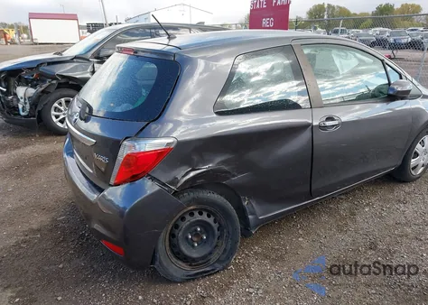 2014 Toyota Yaris L (Tmmf Plant) from USA, damaged, VIN VNKJTUD3XEA006601